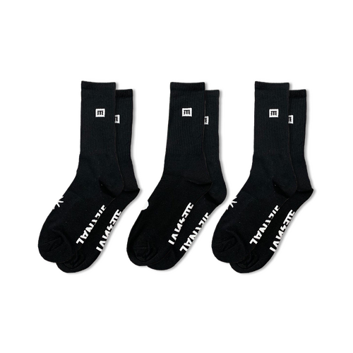 Eternal Socks 3 Pack (7-11) Black