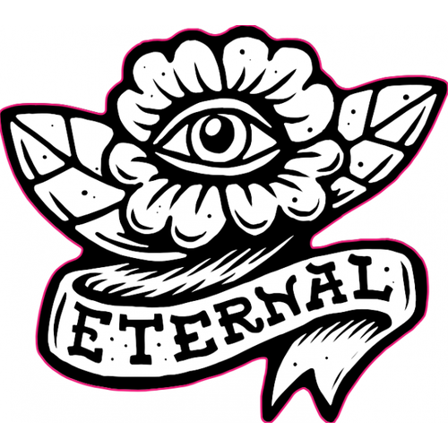 Eternal Wasteland Eye Sticker