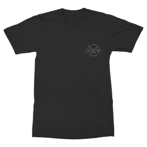Eternal Tee Troubled Waters Hammerhead Black (L)