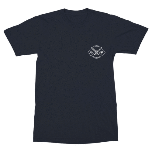 Eternal Tee Troubled Waters Tiger Shark Navy (L)