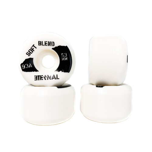 Eternal Wheels 53mm (93A) Soft Blend White