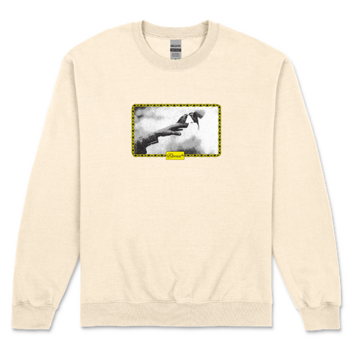 Eternal Sweater Birds Sand