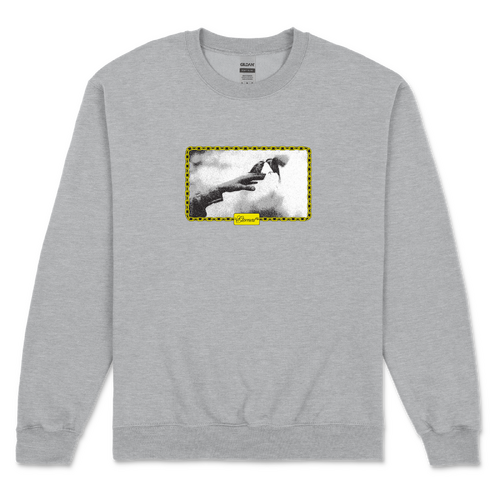 Eternal Sweater Birds Sports Grey
