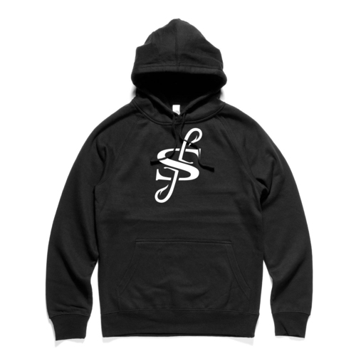 Fisherman Hoodie Black - S