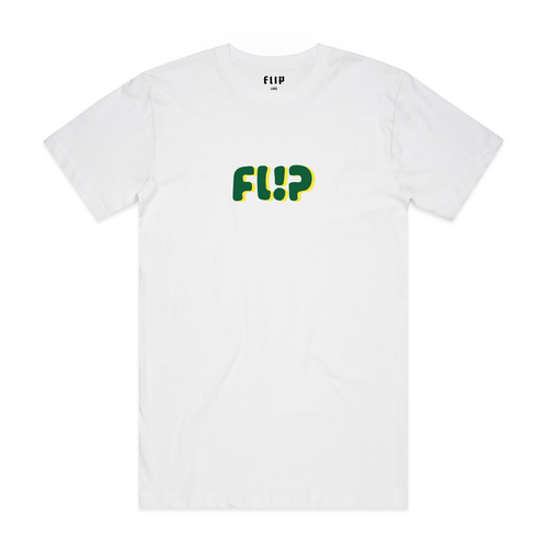 Flip Tee Bubble White