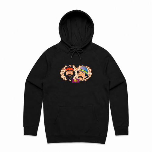 Flip Hoodie Tom's Friends Black