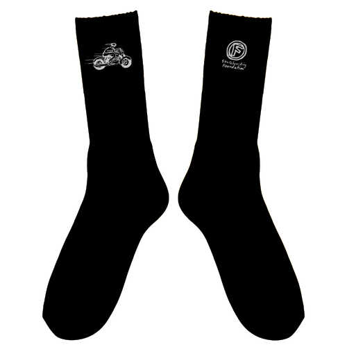 Foundation Socks Moto Black