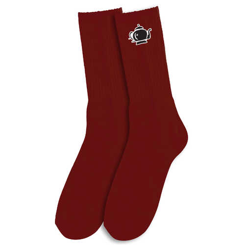 Foudation Socks Teapot Red