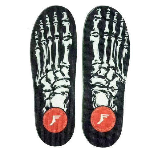 FP Elite Mid Insoles Skeleton Black