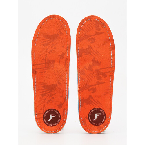 Footprint Orthotic Insoles (9/9.5) Orange Camo