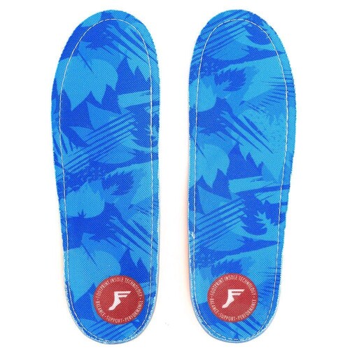 Footprint Orthotic Low Insoles (5/5.5) Blue Camo