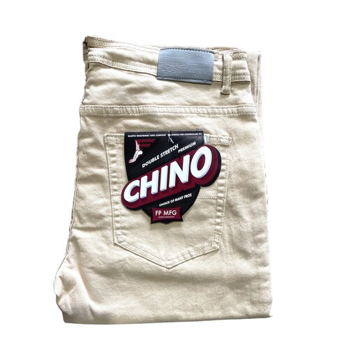 Footprint Pants (30) Relaxed Fit Chino 5 Pocket Tan