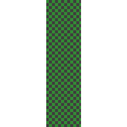 Fruity Griptape (9"x33") Black/Green Checkers Single Sheet