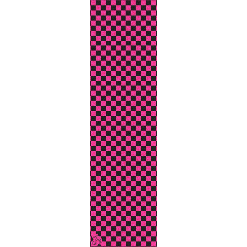 Fruity Griptape  (9"x33") Black/Pink Checkers Single Sheet