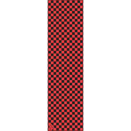 Fruity Griptape  (9"x33") Black/Red Checkers Single Sheet