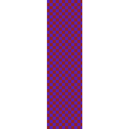 Fruity Griptape (9"x33") Purple/Red Checkers Single Sheet