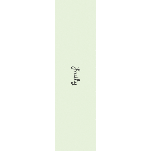 Fruity Griptape (9"x33") Uranium w/ Black Logo (Glow in the Dark) Single Sheet