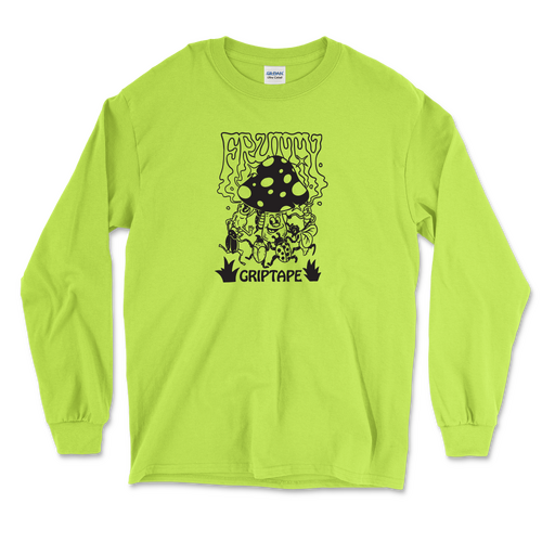 Fruity LS Tee Ritual Safety Green