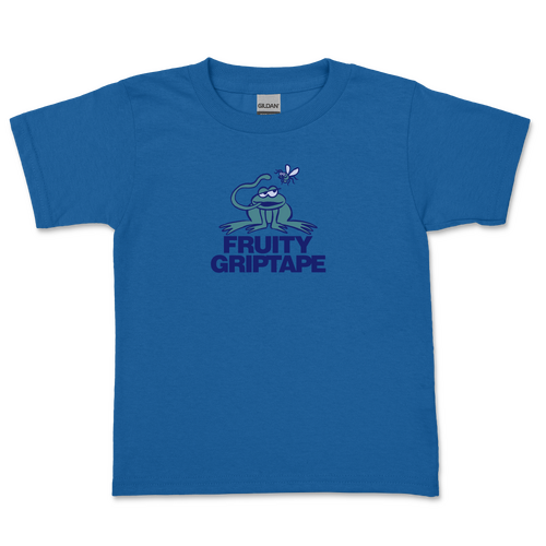 Fruity Toddler Tee (6T) Frog Royal Blue