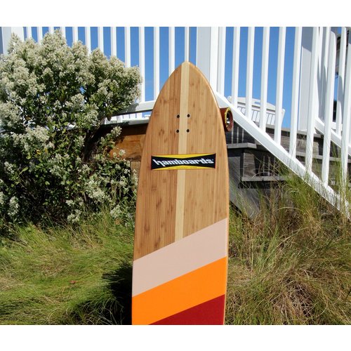 Hamboards Pinger 5' 7" Bamboo 4 Doors HST