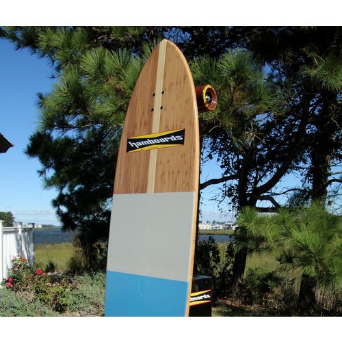Hamboards Pinger 5' 7" Bamboo Blackies HST