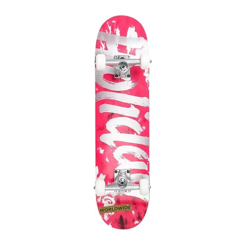 Holiday Complete (7.25) Tie Dye Pink/Silver (White Wheels)