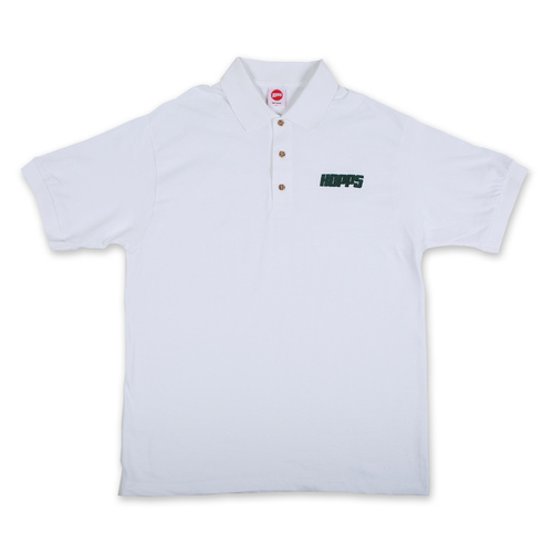 Hopps Polo Shirt (XL) BigHopps White