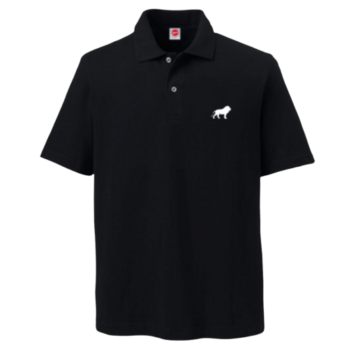 Hopps Polo Shirt (M) Lion Black