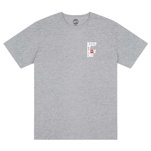 Hopps Tee Keep It Moving Heathey Grey