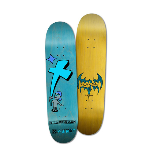 H-Street Deck 8.2 Kid & Cross/TMag Assorted Colours