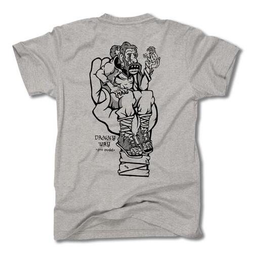 H-Street T-Shirt (M) DANNY WAY GIANT TEE (Grey)