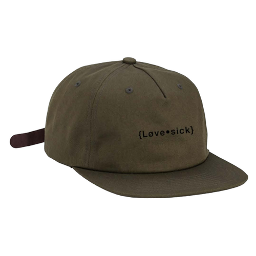 Lovesick Hat Logo Olive