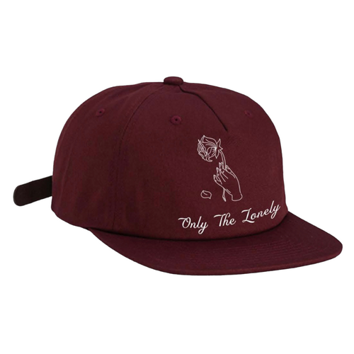 Lovesick Hat Only the Lonely Maroon