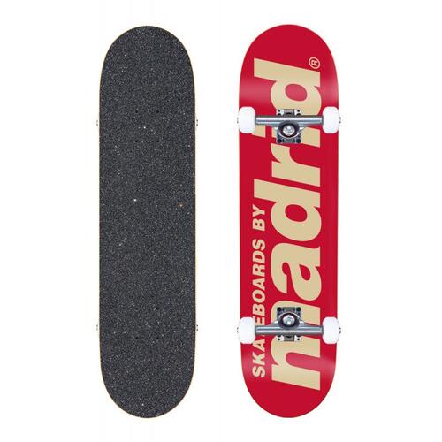 Madrid Complete Street Classic Logo Red 8.25"