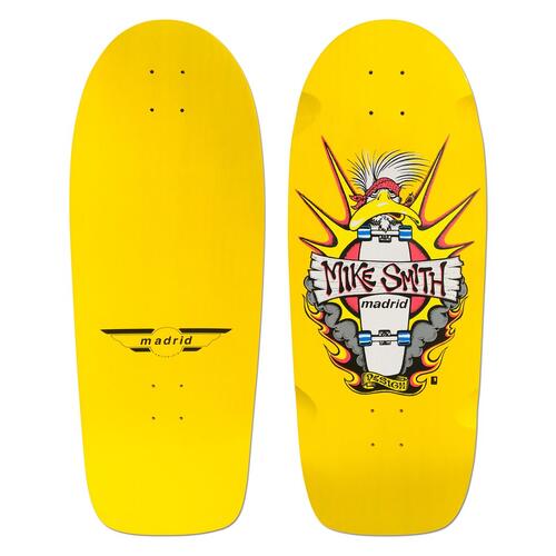 Madrid Deck Retro Mike Smith Duck Yellow 31" x 10.75"