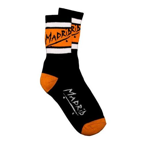 Madrid Socks Premium Black/Orange
