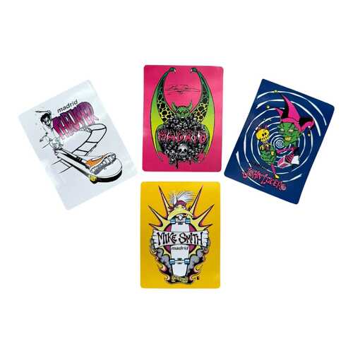 Madrid Stickers Retro Graphics Pack