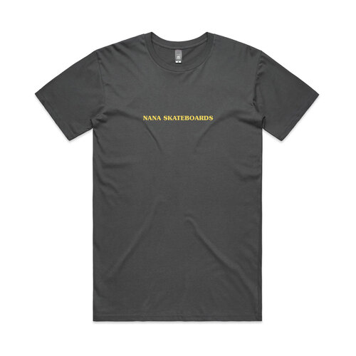 NANA Tee (S) Logo Charcoal