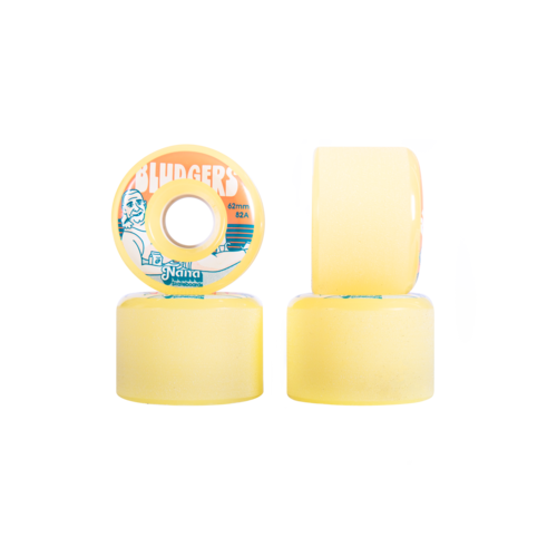 NANA Wheels 62mm Bludgers Unhydrated Yellow