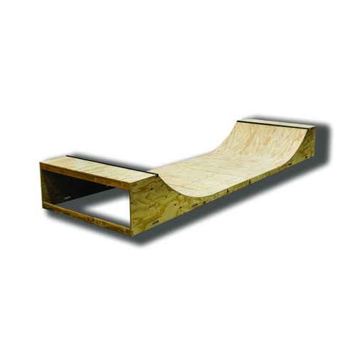Half Pipe 2 Foot High (1800mm Wide)