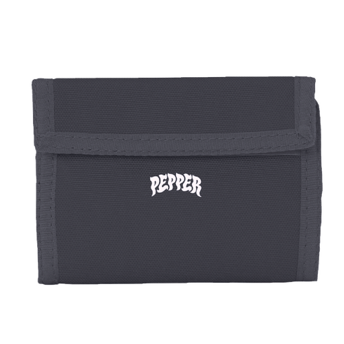 Pepper Velcro Wallet - Black