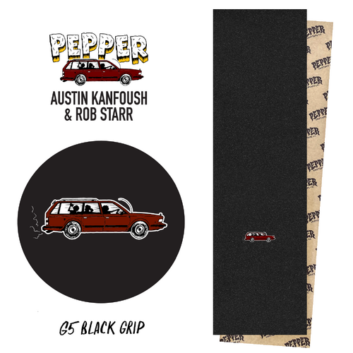 Pepper Griptape (9.0 x 33.5) G5 Kanfoush Wagon
