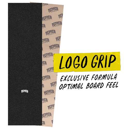 Pepper Griptape (9.0 x 33.5) Logo Center