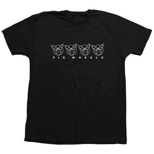 Pig Tee Multi Pig Black