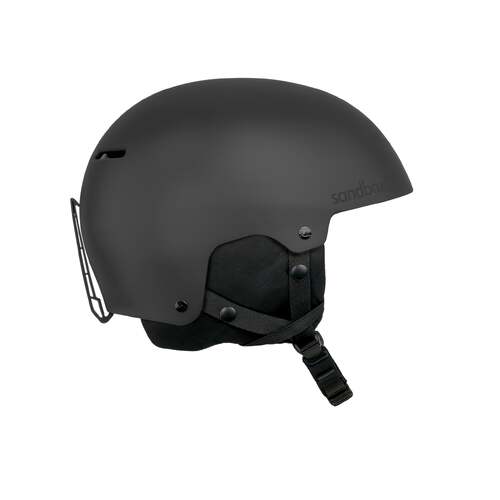 Sandbox Helmet Icon Snow Black