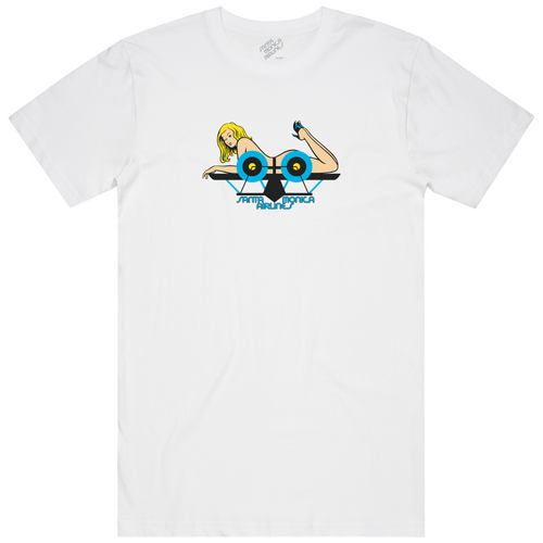 SMA Tee Girl on Plane  White