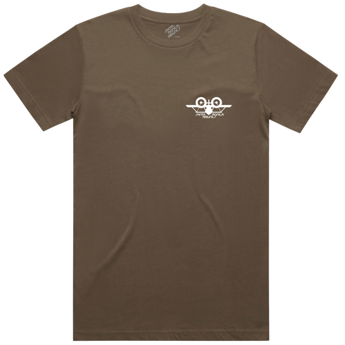 SMA Tee Heart Attack Walnut