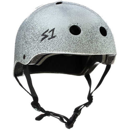 S-One Helmet Lifer White Glitter