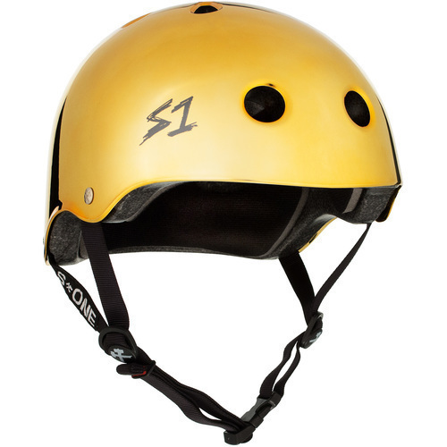 S-One Helmet Lifer (L) Gold Mirror 