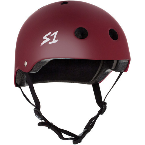 S-One Helmet Lifer (M) Maroon Matte 